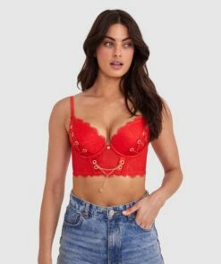Vamp She's A Vamp Double Push Up Bra - Red 9 Vamp She's A Vamp Double Push Up Bra - Red -BRAS N THINGS Shop vamp she s a vamp double push up bra red 01428101 11
