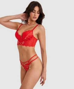 Vamp She's A Vamp Mini V - Red 9 Vamp She's A Vamp Mini V - Red -BRAS N THINGS Shop vamp she s a vamp mini v red 01428201 11