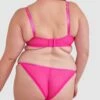 Vamp Showthang Full Cup Balconette Bra - Fuchsia Pink
