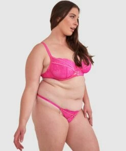 Vamp Showthang Tanga Knicker - Fuchsia Pink -BRAS N THINGS Shop vamp showthang tanga knicker fuchsia pink 01438701 5
