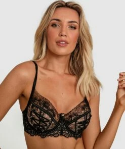 Vamp Take A Risk Full Cup Bra - Black -BRAS N THINGS Shop vamp take a risk full cup bra black 01402401 10