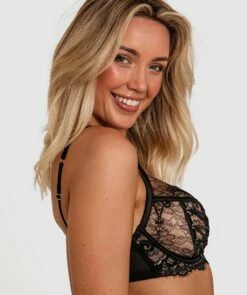 Vamp Take A Risk Full Cup Bra - Black -BRAS N THINGS Shop vamp take a risk full cup bra black 01402401 5