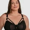 Ysabel Curvy Underwire Bra - Black