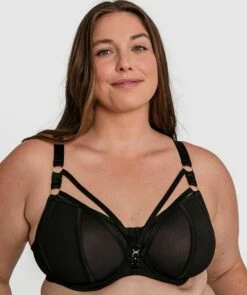 Ysabel Curvy Underwire Bra - Black