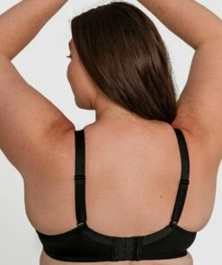 Ysabel Curvy Underwire Bra - Black -BRAS N THINGS Shop ysabel curvy underwire bra black 01351501 4