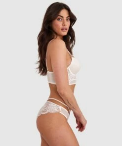 Zara Brazilian Knicker - Ivory -BRAS N THINGS Shop zara brazilian knicker ivory 01448501 4