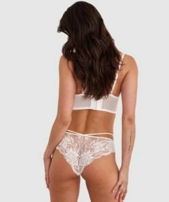 Zara Brazilian Knicker - Ivory -BRAS N THINGS Shop zara brazilian knicker ivory 01448501 6